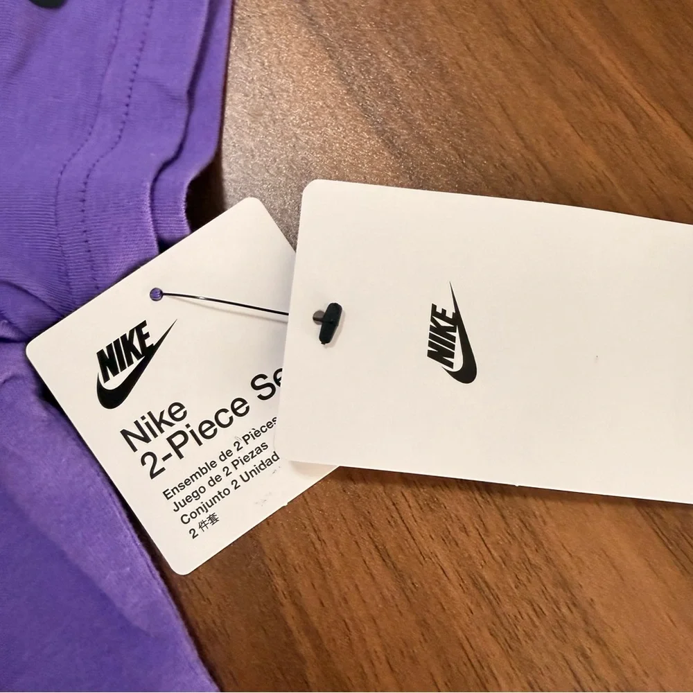 Nike Boys 2 Piece Outfit Tee and shorts Matching Set Size 3T NEW - Picture 7 of 7